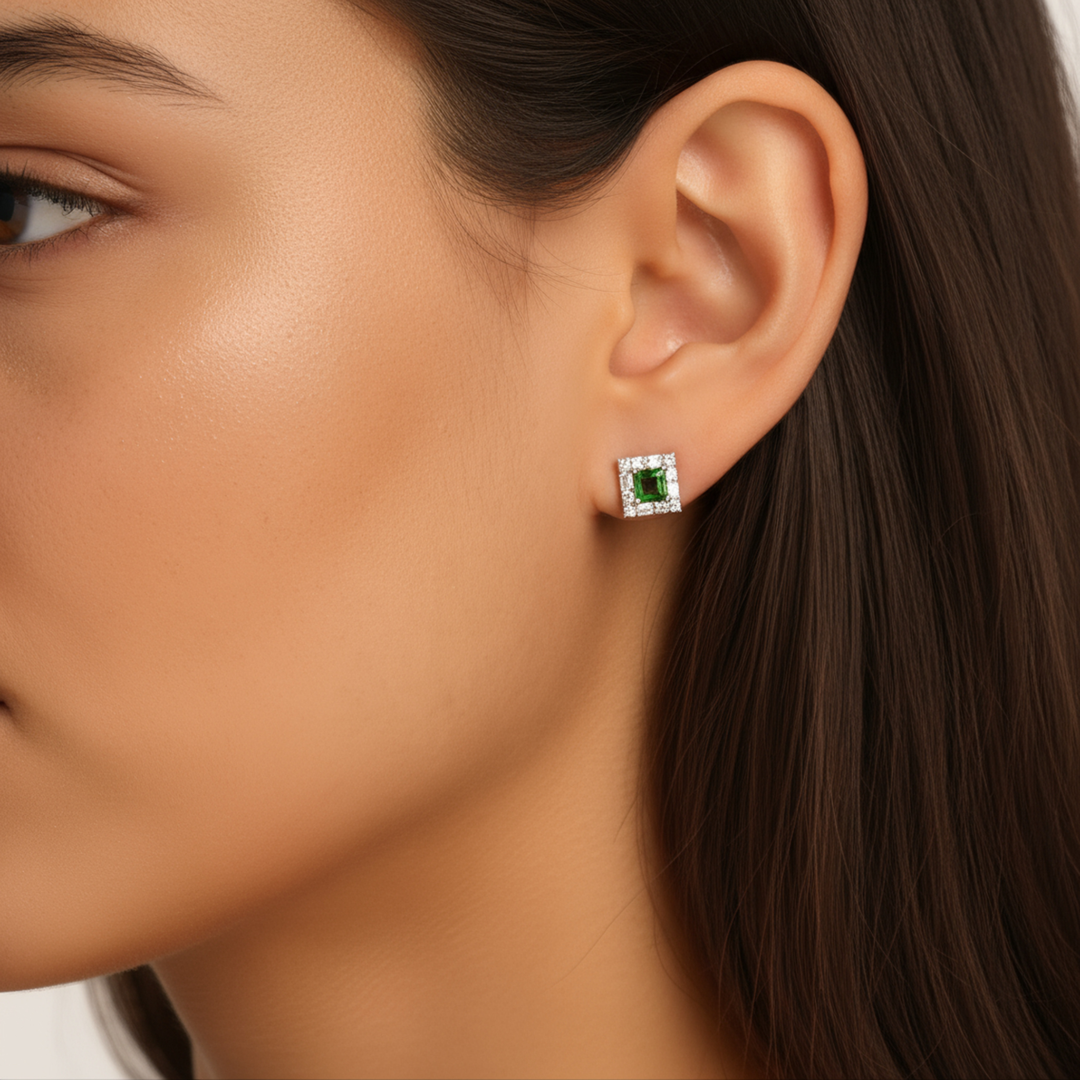Tourmaline Studs Earrings