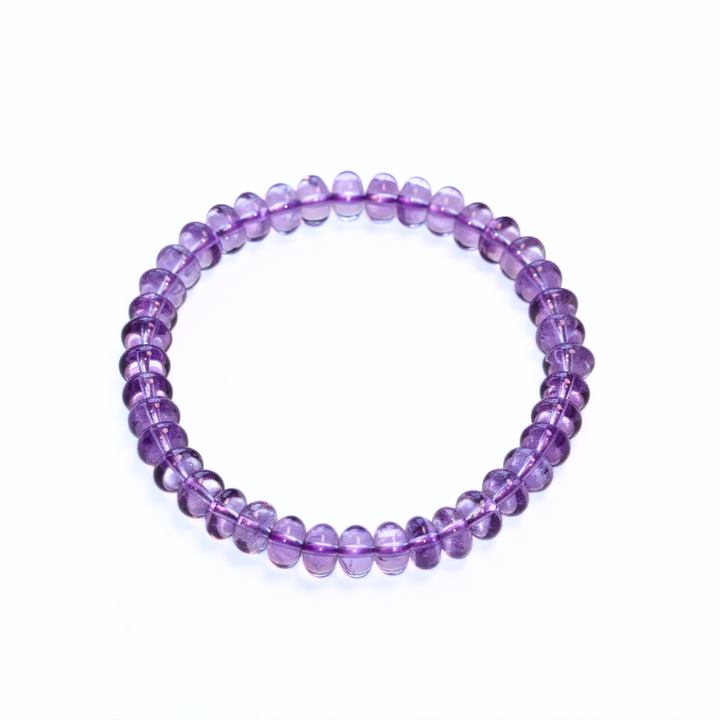 7mm Amethyst Bracelet