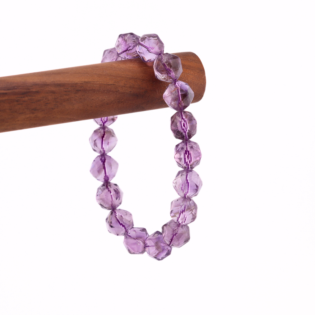 10mm Amethyst Bracelet