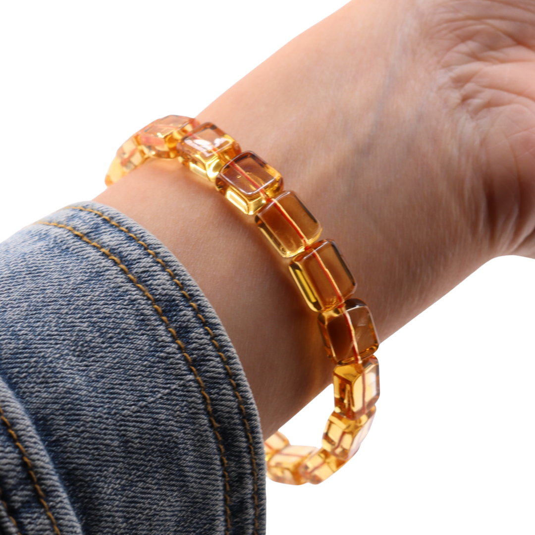 8mm Citrine Bracelet