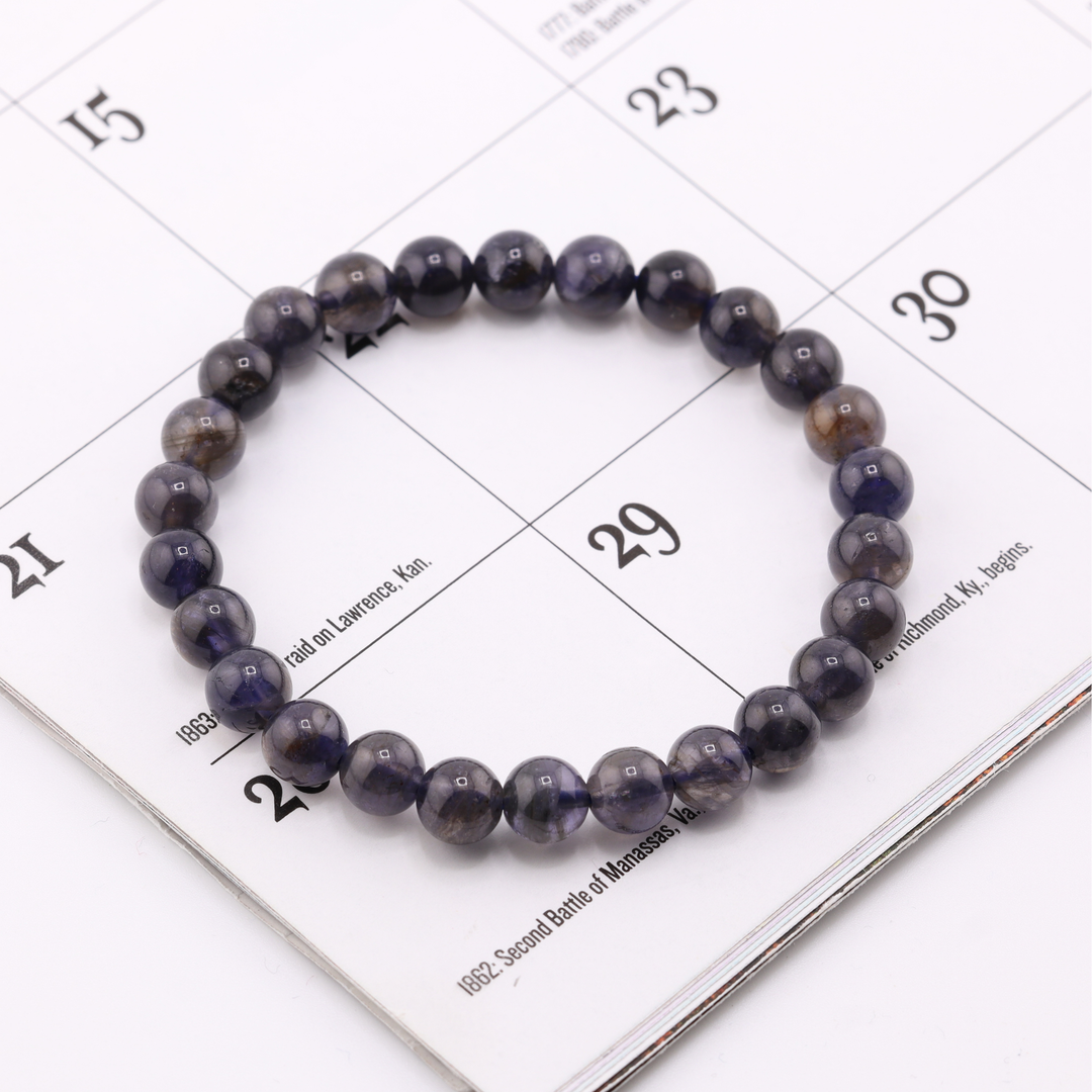 7mm Iolite Bracelet