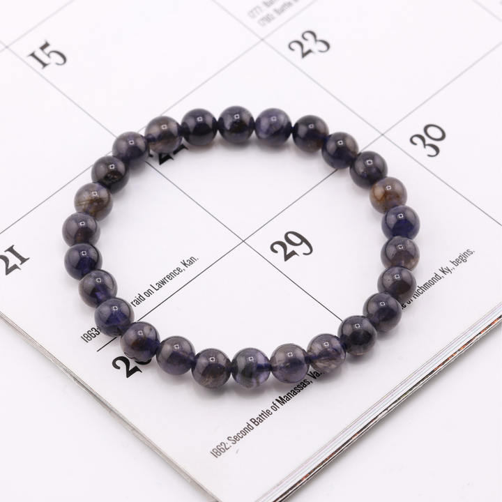7mm Iolite Bracelet