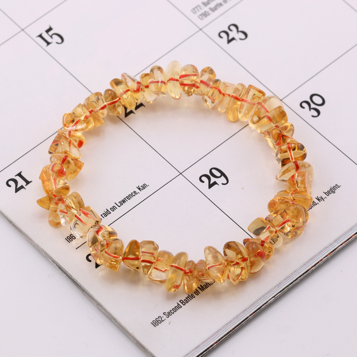 8mm Citrine Bracelet