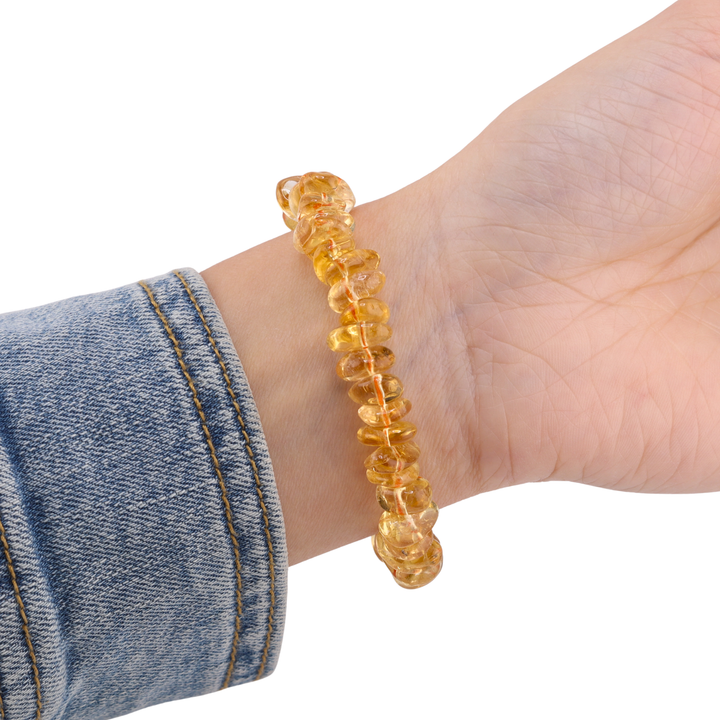 8mm Citrine Bracelet