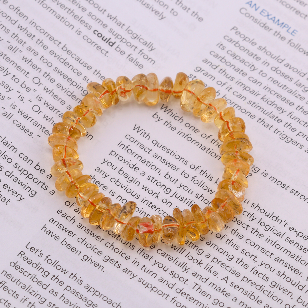 8mm Citrine Bracelet