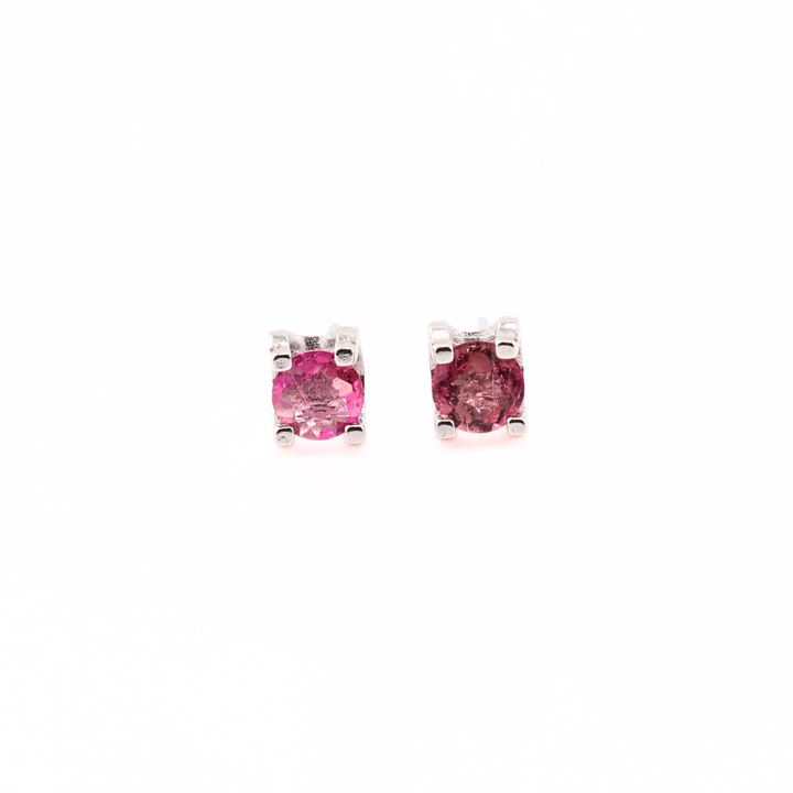 Pink Tourmaline Earrings