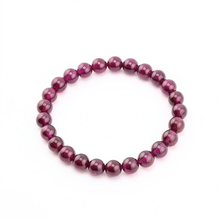 7mm Rhodolite Garnet Bracelet