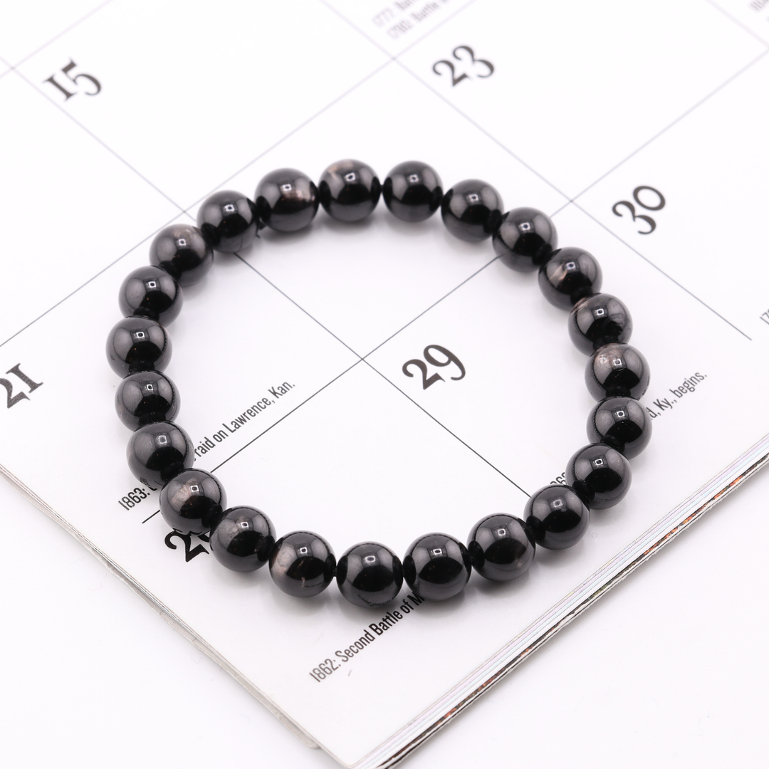 7mm Hypersthene Bracelet