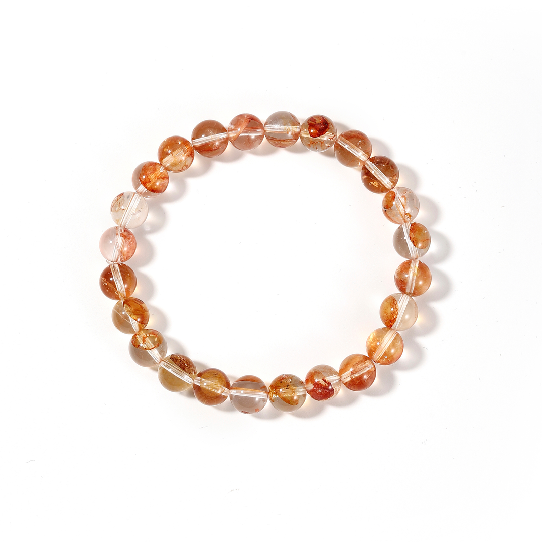 7mm Fire Quartz Bracelet