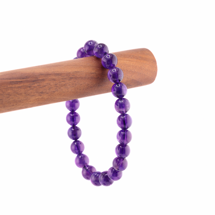 7mm Amethyst Bracelet