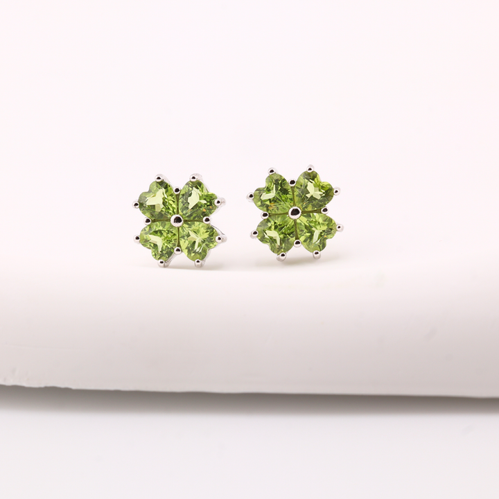 Peridot Studs Earrings