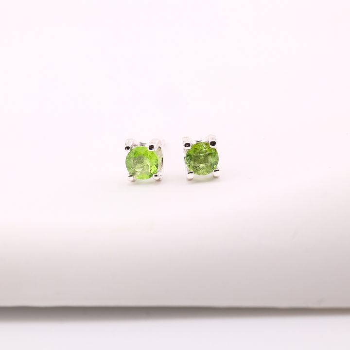 Green Tourmaline Earrings