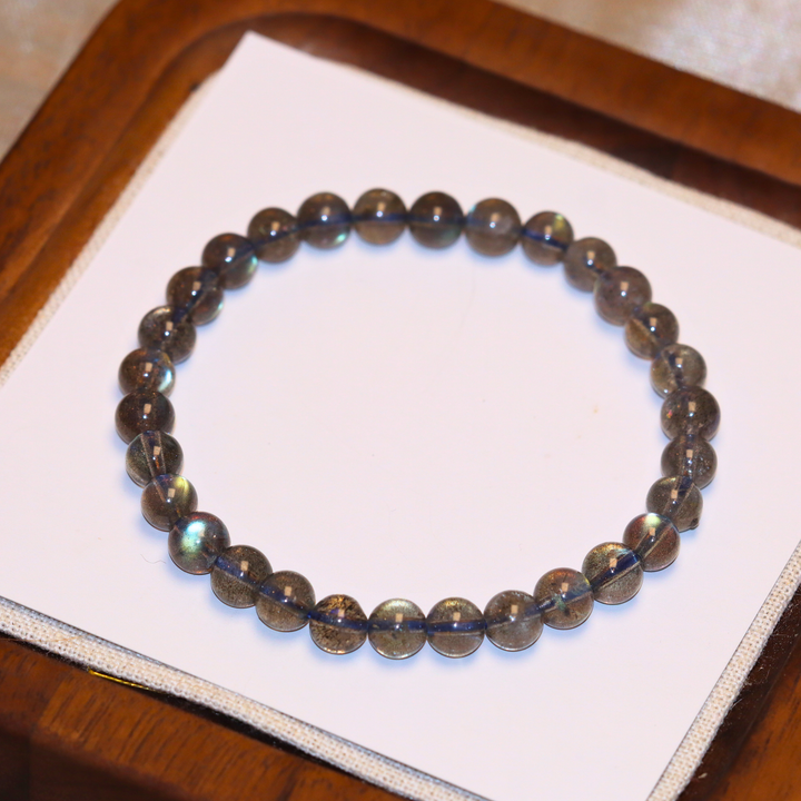 5mm Black Labradorite Bracelet