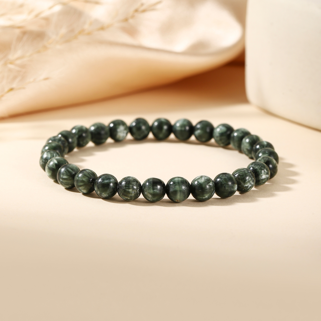 6mm Seraphinite Bracelet