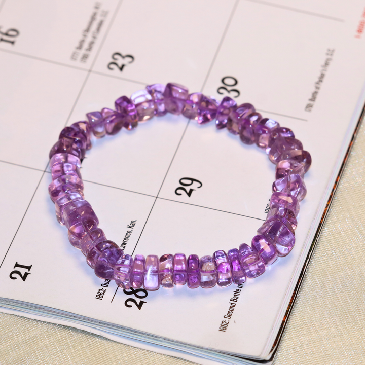 8mm Amethyst Bracelet