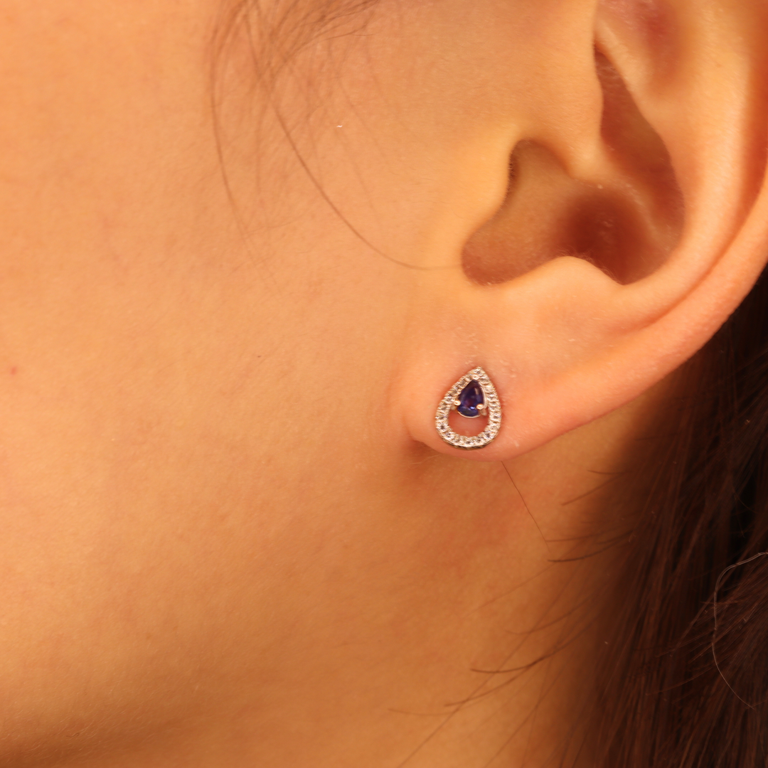 Sapphire Earrings