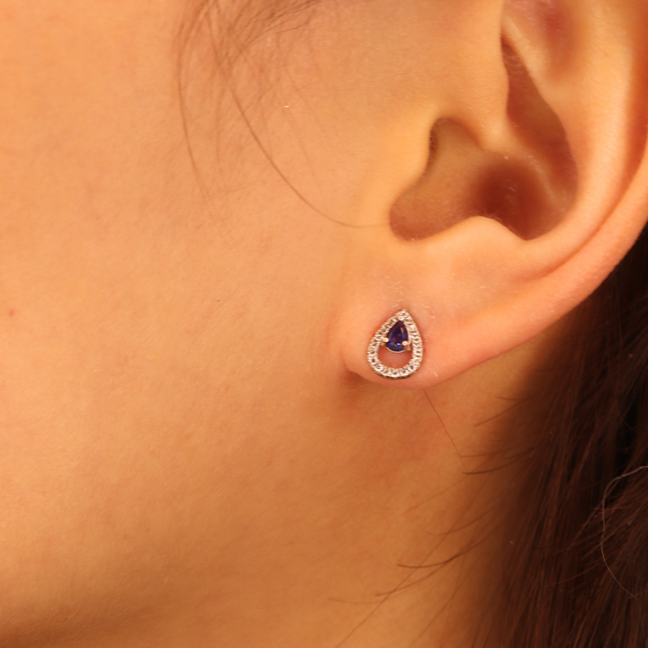 Sapphire Earrings