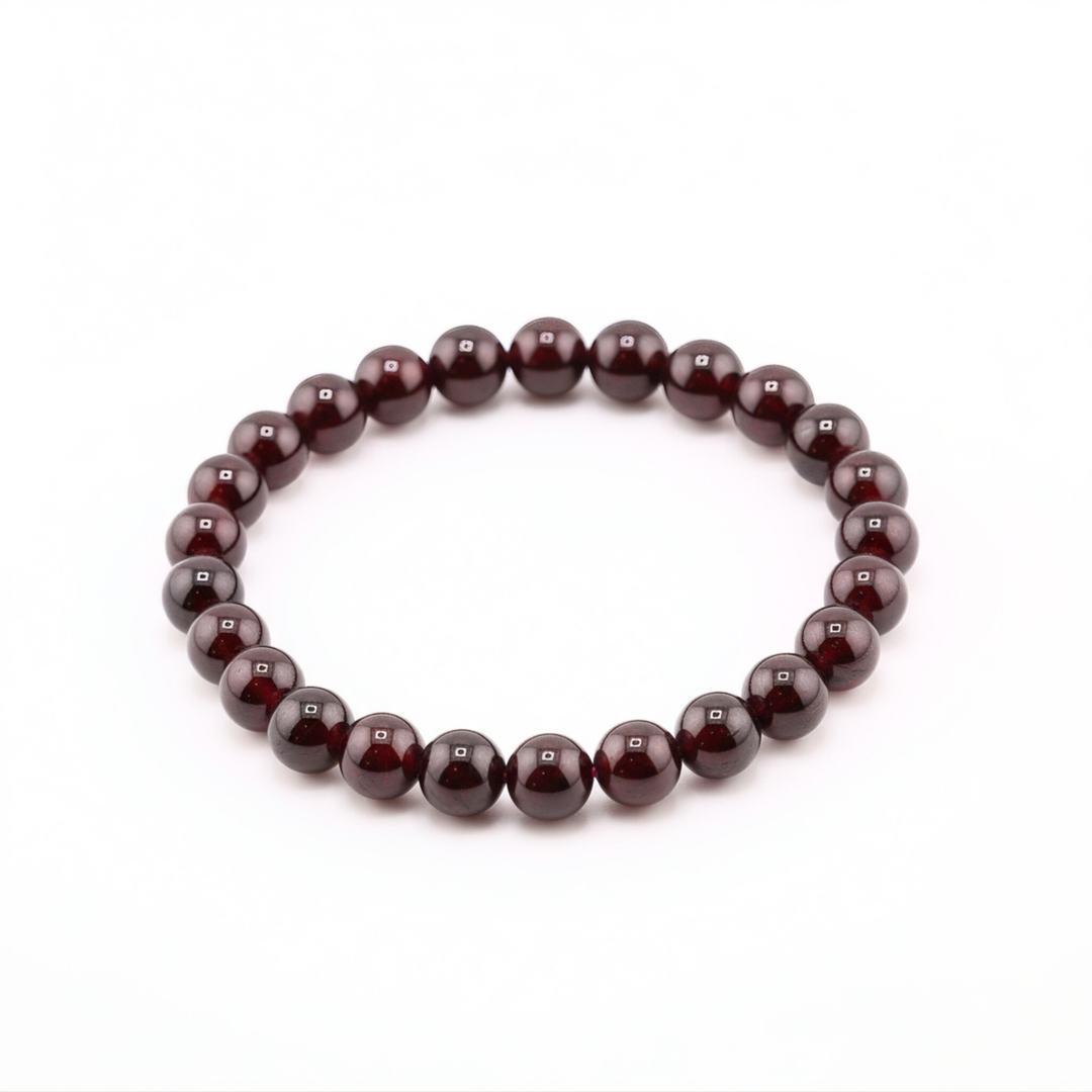 7mm Garnet Bracelet