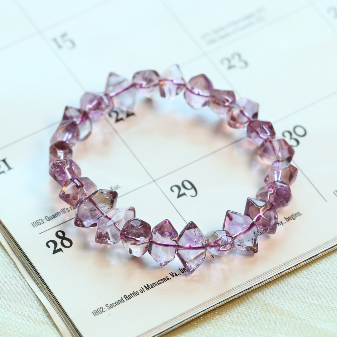 8mm Amethyst Bracelet