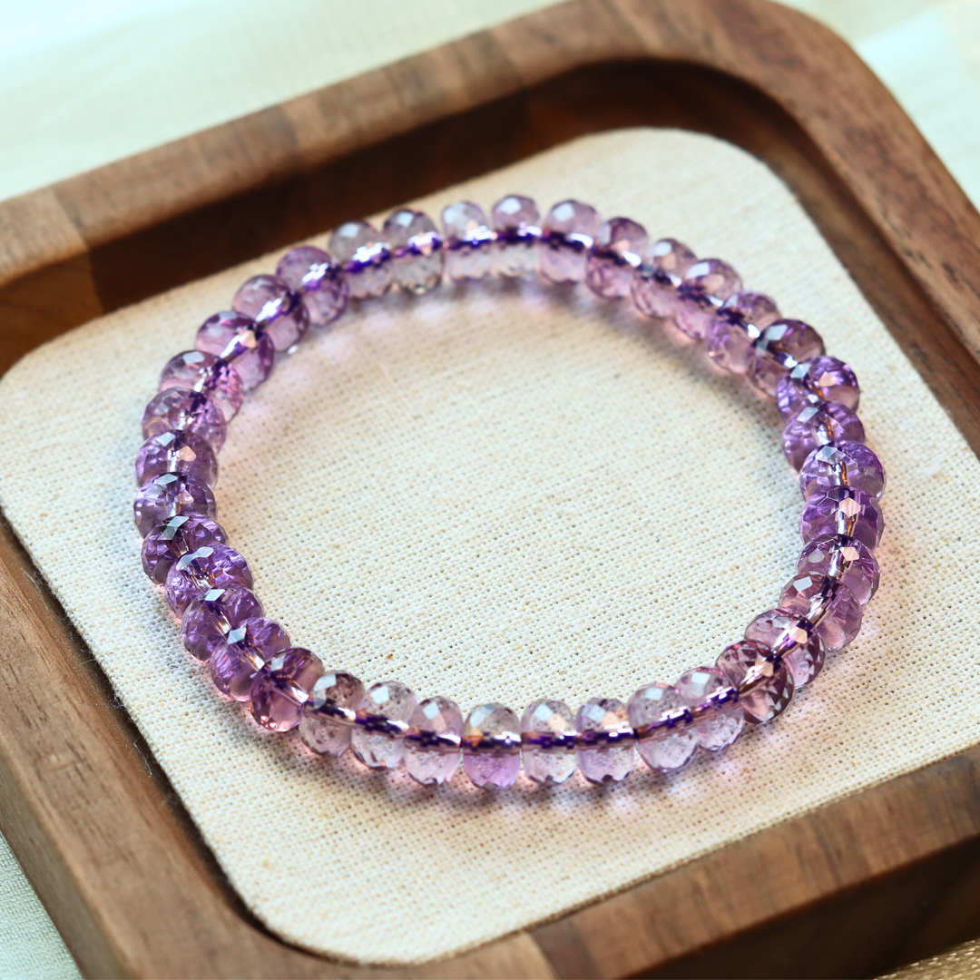 9mm Amethyst Bracelet