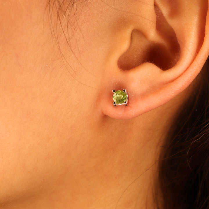 Green Tourmaline Earrings