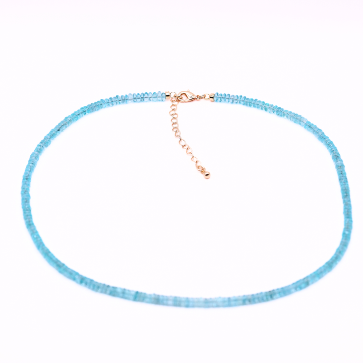 Blue Apatite Necklace