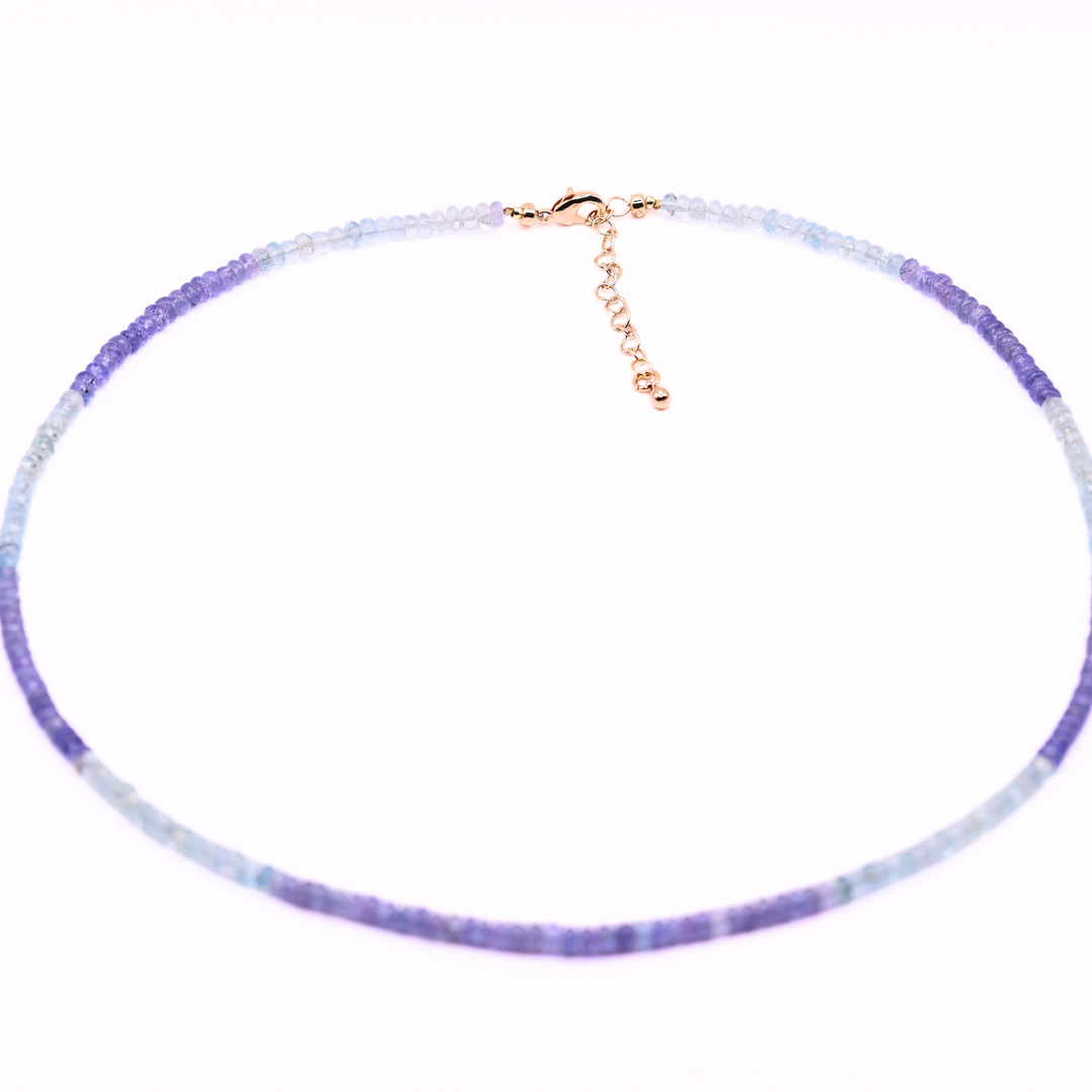 Tanzanite Aquamarine Necklace