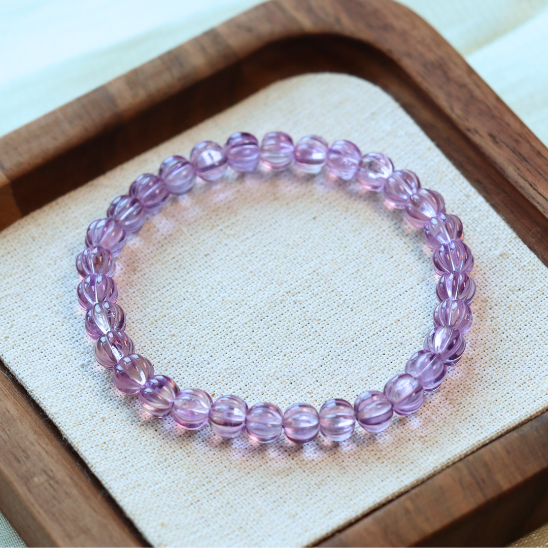 6mm Amethyst Bracelet