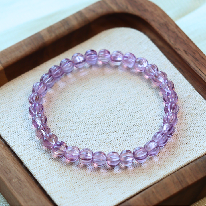 6mm Amethyst Bracelet