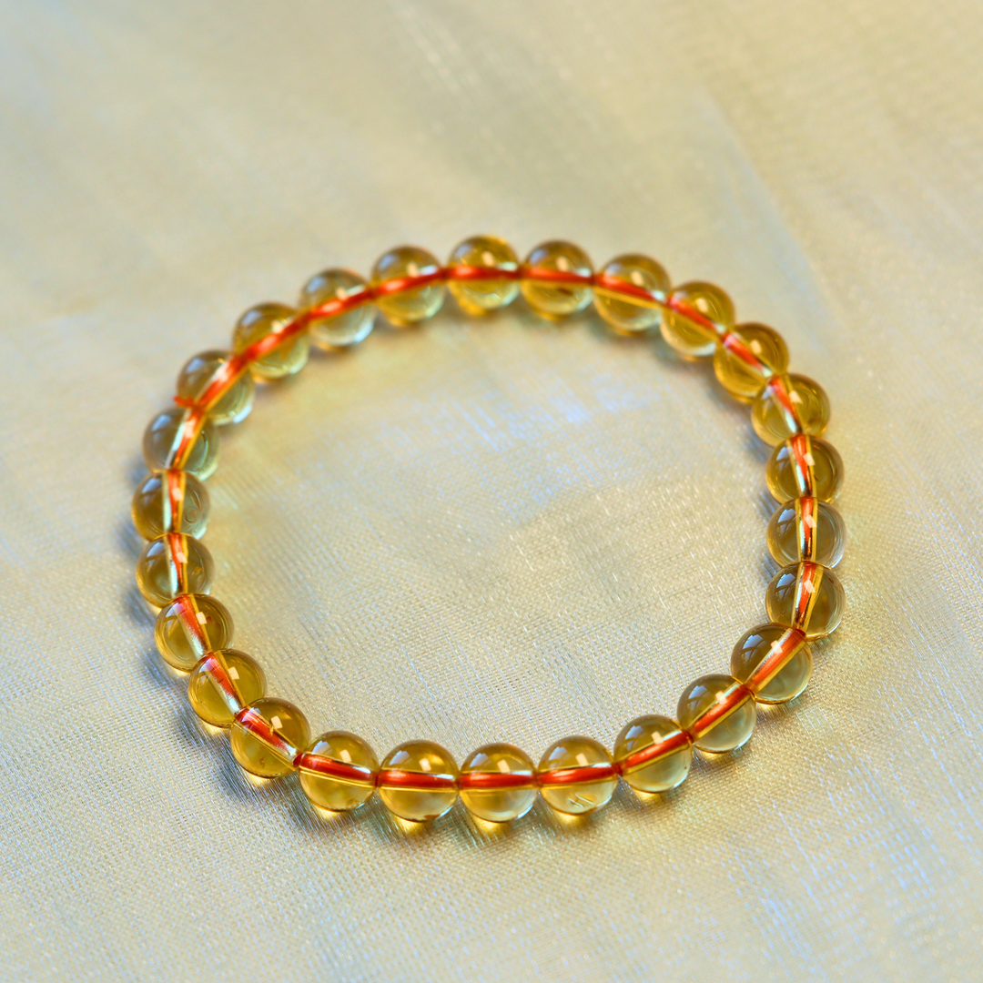 7mm Citrine Bracelet