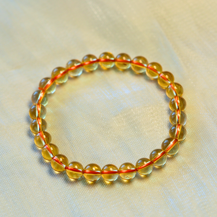 7mm Citrine Bracelet