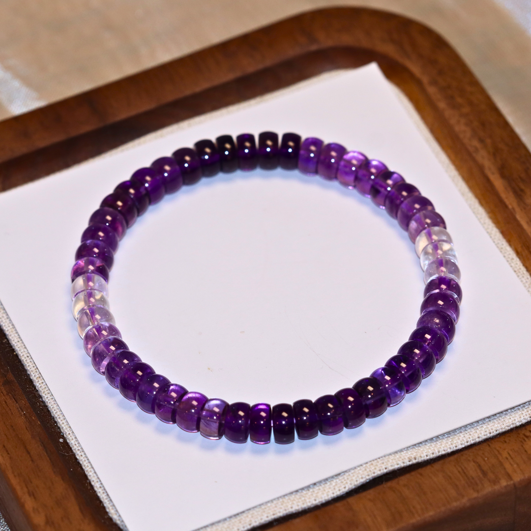 6mm Amethyst Bracelet