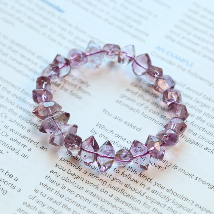 8mm Amethyst Bracelet