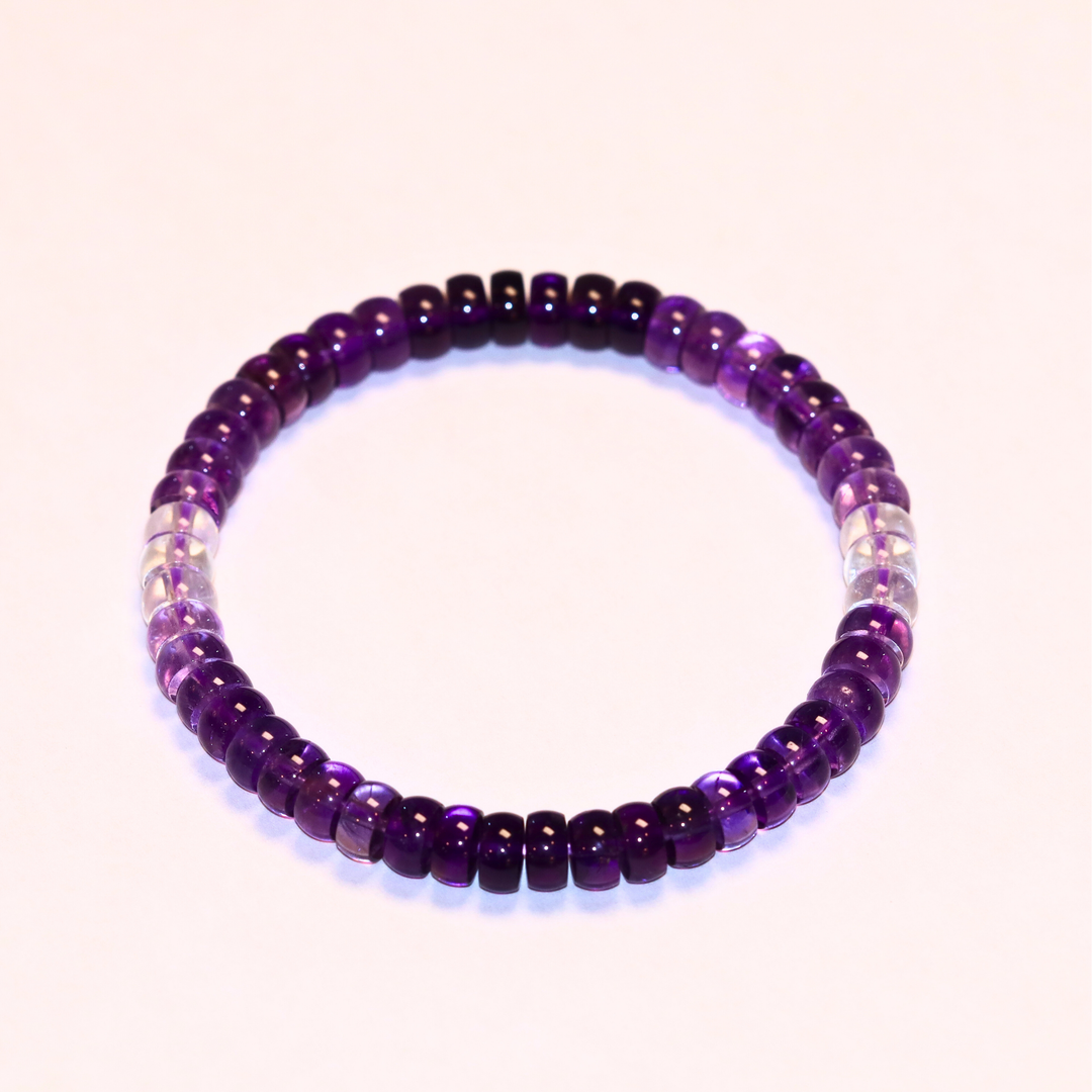 6mm Amethyst Bracelet