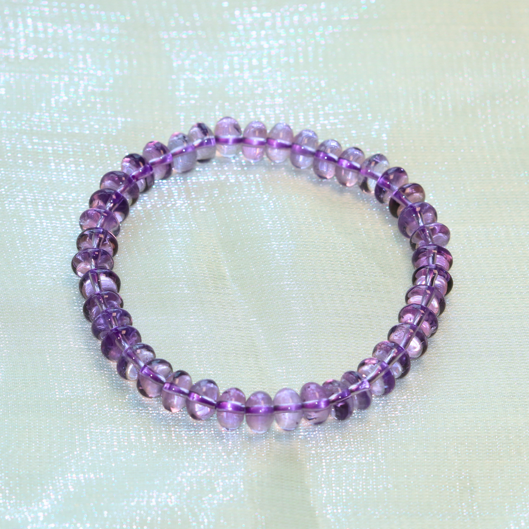 7mm Amethyst Bracelet