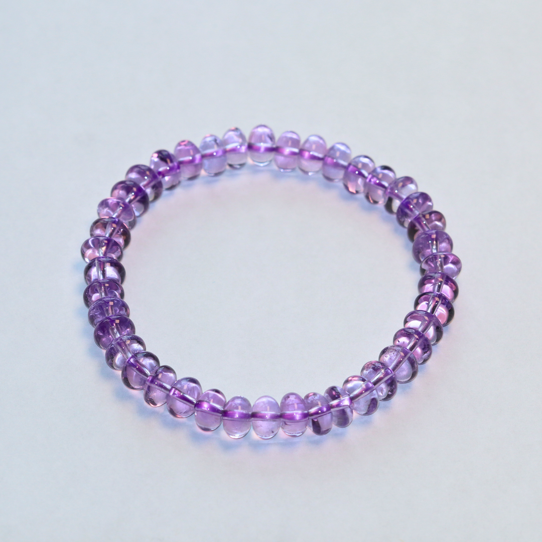 7mm Amethyst Bracelet