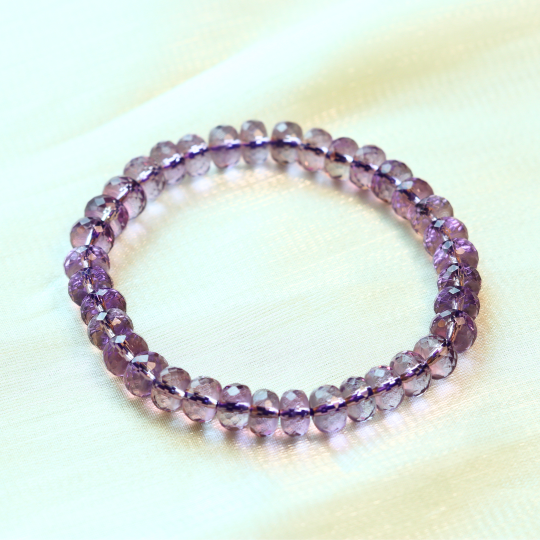 9mm Amethyst Bracelet