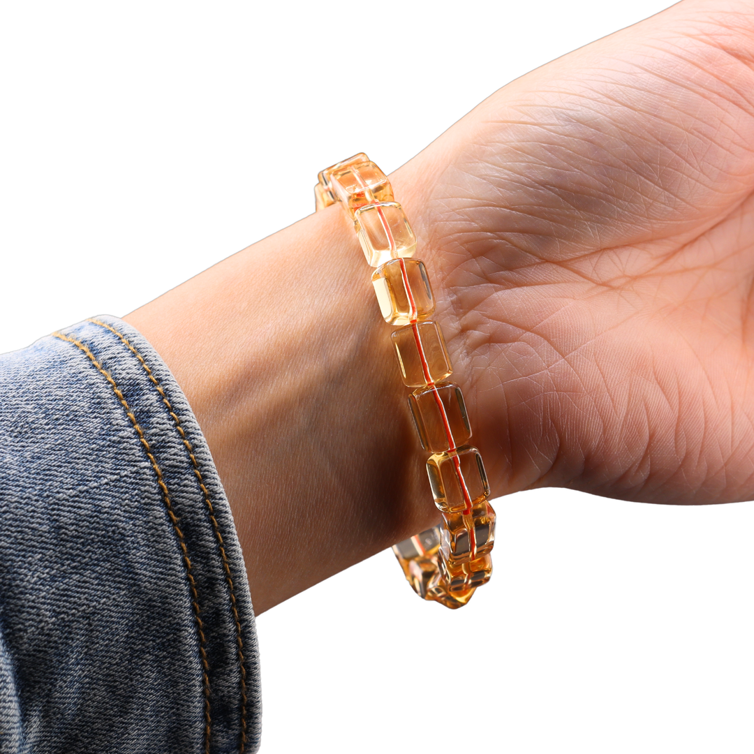 8mm Citrine Bracelet