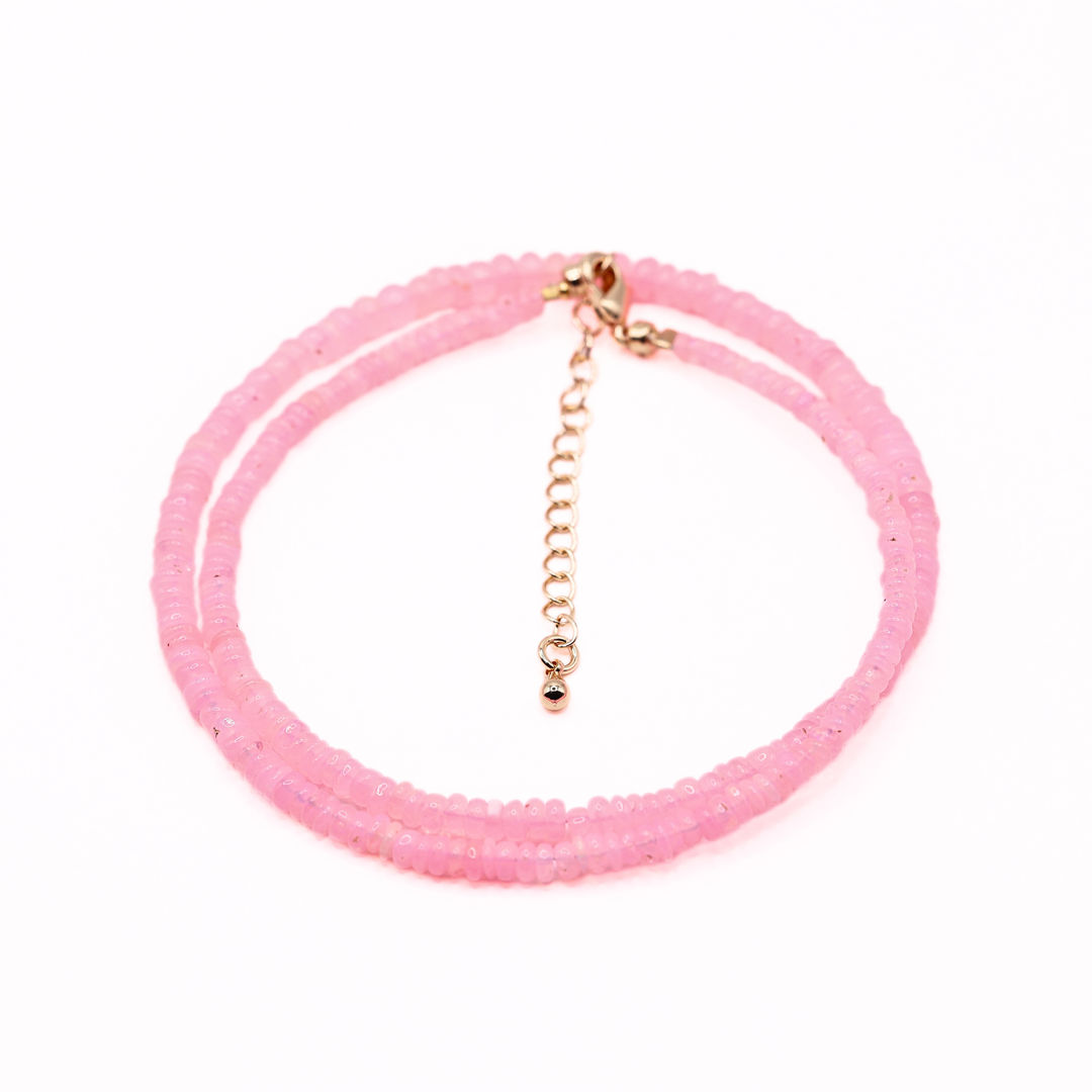 Pink Opal Necklace