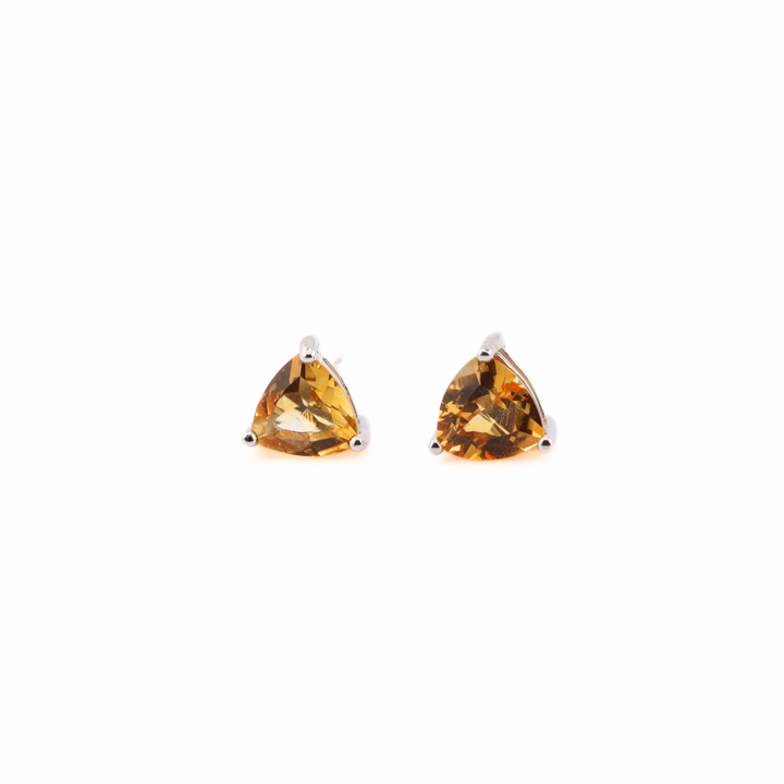 Citrine Studs Earrings