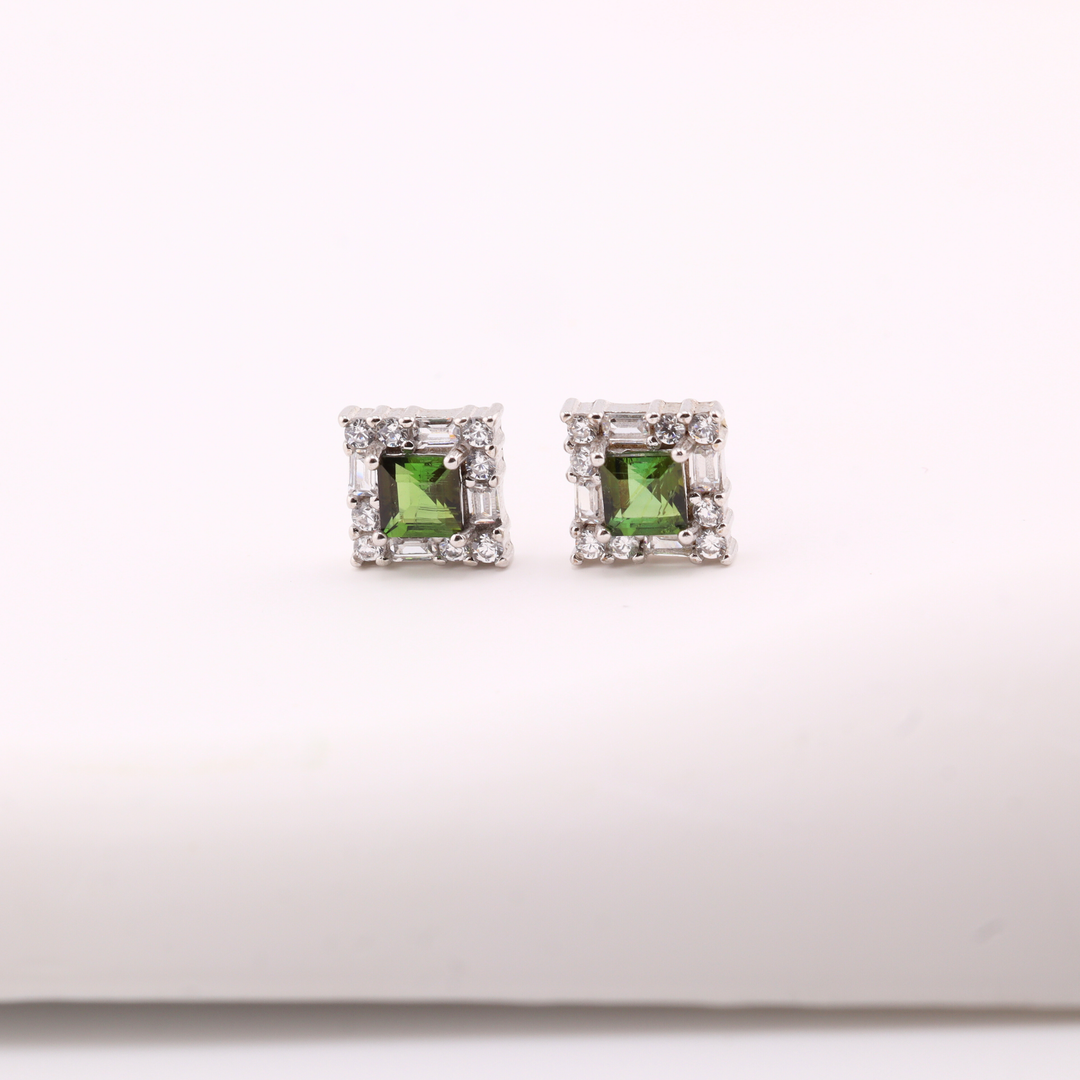 Tourmaline Studs Earrings