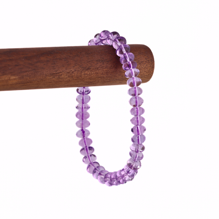 7mm Amethyst Bracelet