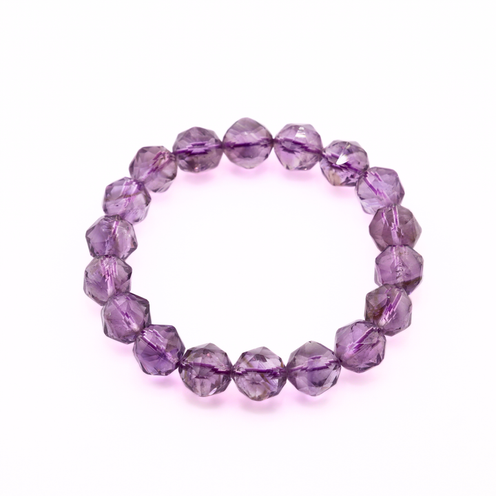 10mm Amethyst Bracelet