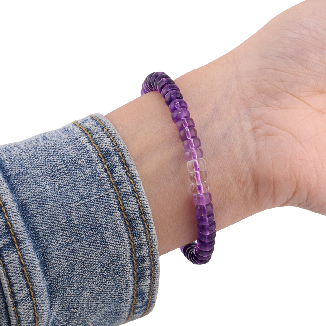 6mm Amethyst Bracelet