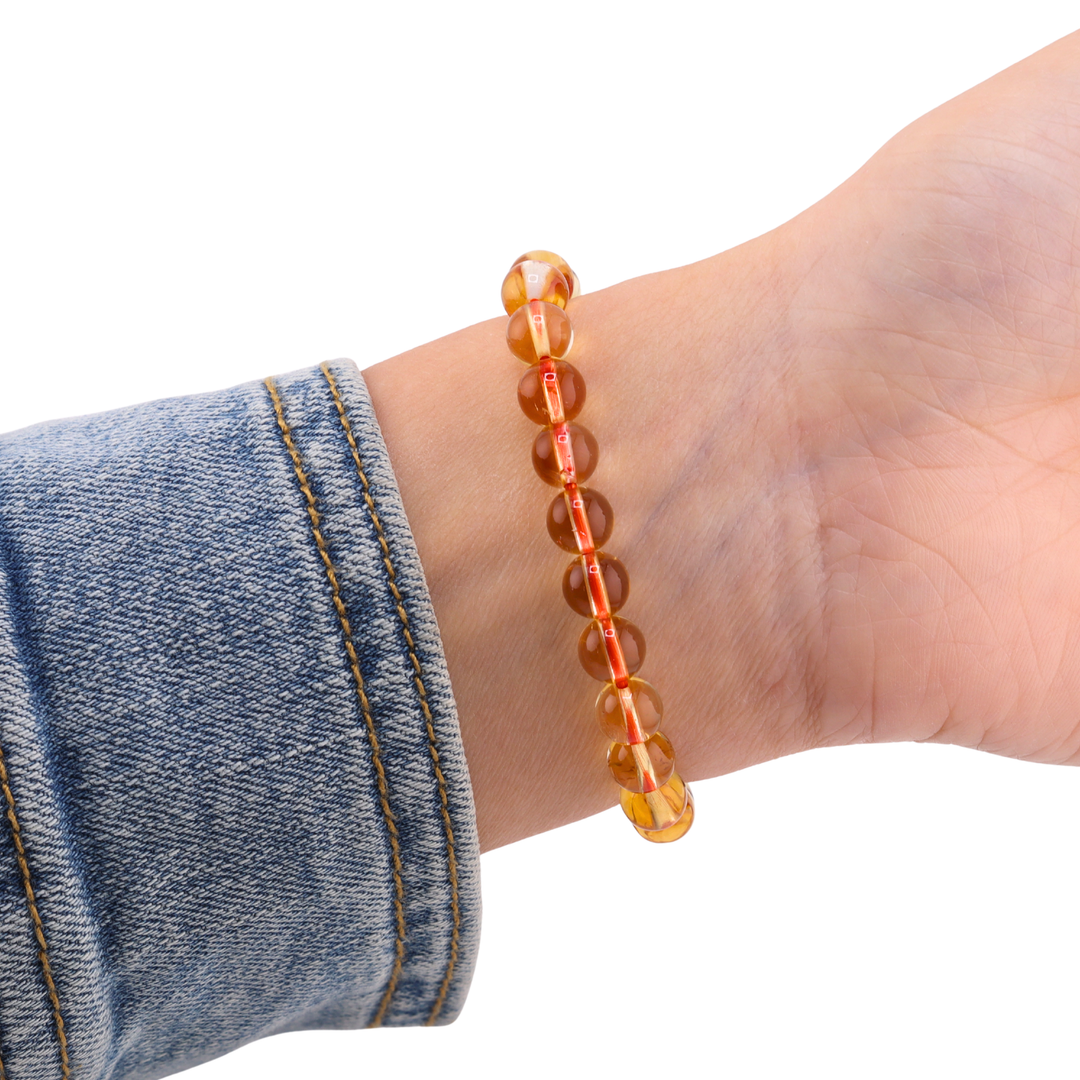 7mm Citrine Bracelet