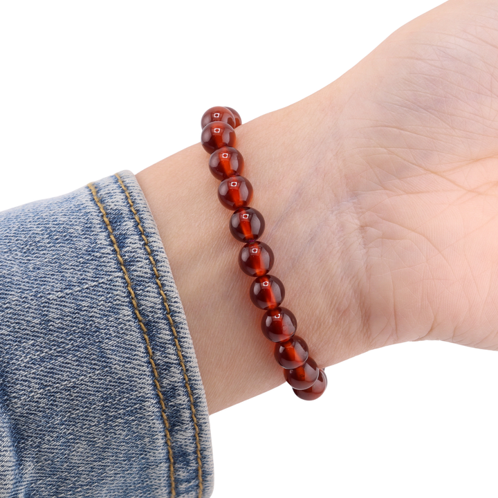 7mm Spessartine Garnet Bracelet