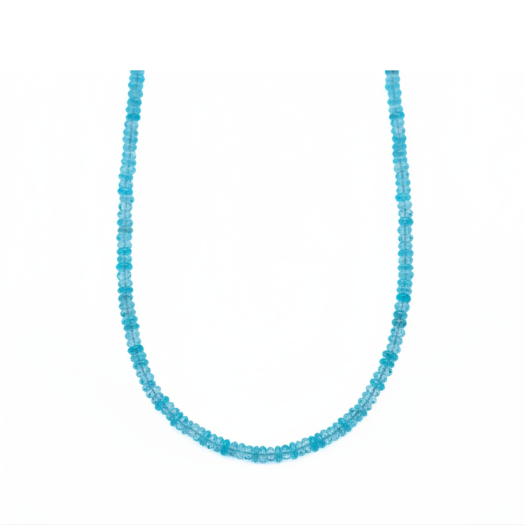 Blue Apatite Necklace