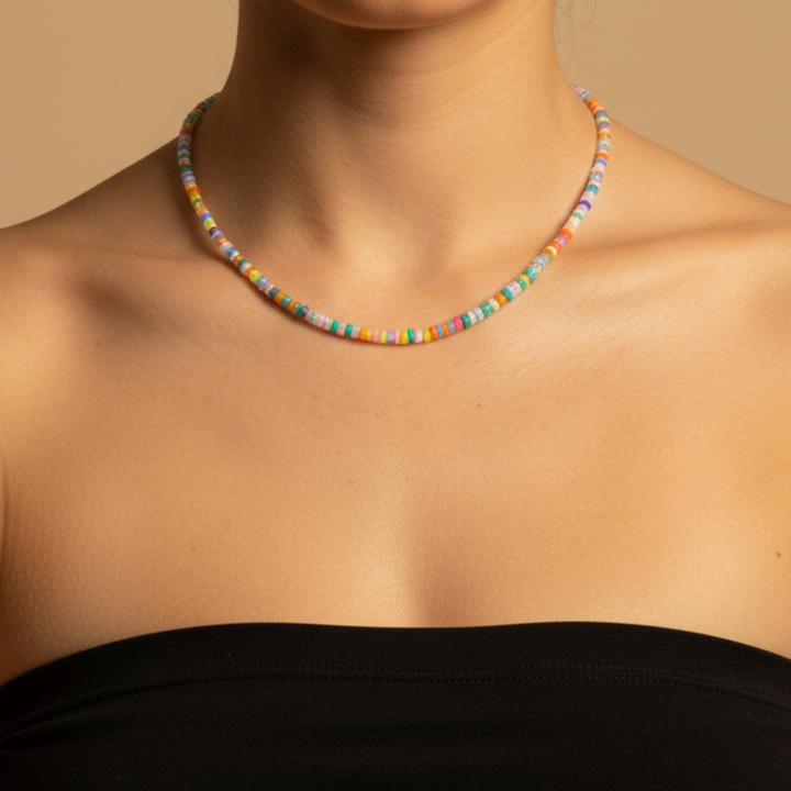 Rainbow Opal Necklace